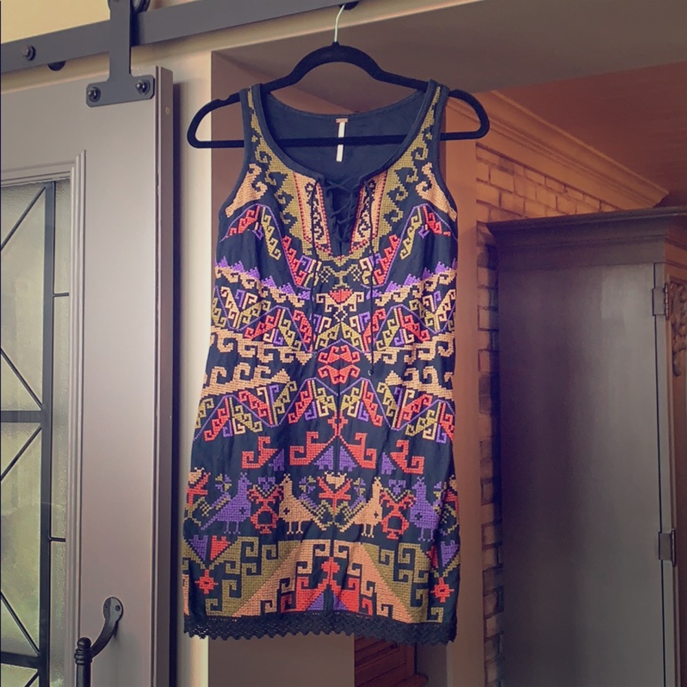 Free people Aztec dress size 0